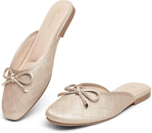 أحذية نسائية سهلة الارتداء أحذية كاجوال للعمل والمكتب أحذية مغلقة عند الأصابع للنساء أنيقة ومريحة in Kuwait