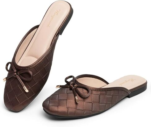Mules for Women Slip On Flats Office Business Casual Shoes Closed Toe Shoes for Women Dressy Comfortable in Saudi Arabia