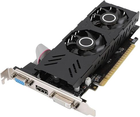VBESTLIFE GT750 4GB Graphics Card, GDDR5 128 Bit GPU, 1020MHz, PCIE 3.0 X16 Desktop PC Gaming Video Card with HDMI, DVI, VGA Ports in Saudi Arabia