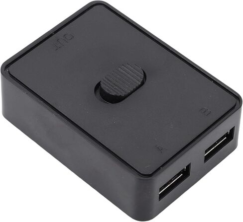 محدد محول Ciciglow USB 3.0، محول USB 2 في 1 لمشاركة الطابعة، مع التوصيل والتشغيل، التبديل السلس، نقل البيانات بسرعة عالية، توافق النظام الواسع in Kuwait