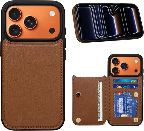 Keallce for iPhone 17 Pro Max Case Wallet with 3 Card Holder, RFID Blocking Protection, Magnetic Clasps Credit Slots Shockproof Flip Cover for iPhone 17 Pro Max Men Women,6.9inch Blue in Saudi Arabia