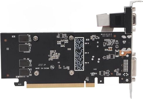 VBESTLIFE GT610 2GB Graphics Card, DDR3 64 Bit GPU, PCIE 2.0 x16 Desktop Computer Gaming Video Card Graphics Card with HDMI, DVI, VGA Ports (GT610 2GD3 64BI) in Saudi Arabia