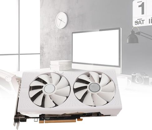 Goshyda RX470 8GB Graphics Card, GDDR5 256Bit GPU, PCIE 3.0 x16 Desktop Computer Gaming Video Card Graphics Card with HDMI Port in Saudi Arabia