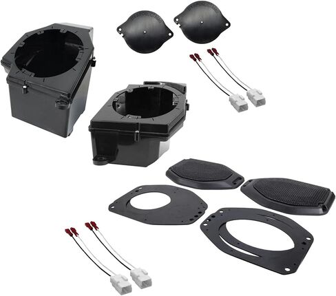 STINGER STXJLPOD and STXJLSBA Dash and Sound Bar Speaker Adapter Bundle Compatible with 2018-2022 Wrangler JL & 2020-2022 Gladiator JT in Saudi Arabia
