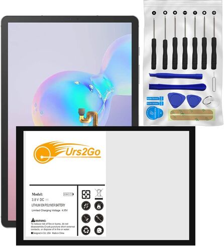 Long Endurance URS2GO 7200mAh Replaceable Internal Battery Repair Screwdriver Tool Set Compatible with Samsung Galaxy Tab S6 10.5" SM-T867U in Saudi Arabia