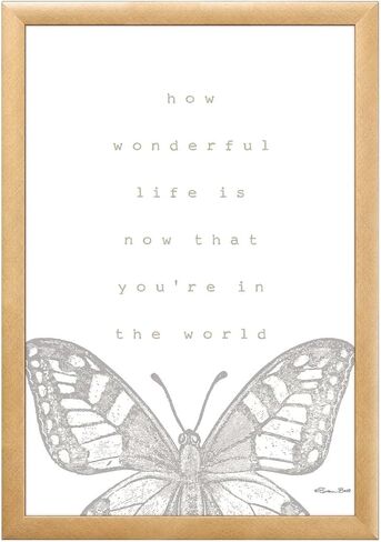 Nursery Baby Wall Art, Nursery How Wonderful Life Is Custom Framed Home Décor, 12x16, 50 Custom Frame Options in Saudi Arabia