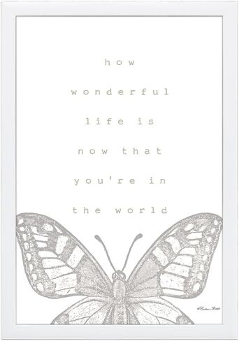 Nursery Baby Wall Art, Nursery How Wonderful Life Is Custom Framed Home Décor, 12x16, 50 Custom Frame Options in Saudi Arabia