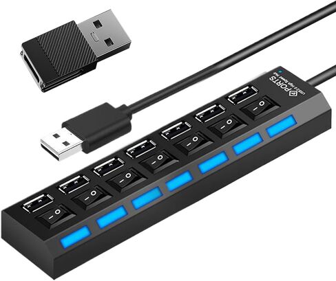 Signal Dock – منفذ USB Hub للتنظيم | وحدة تقسيم البيانات الرفيعة، ومنافذ التحكم بالأزرار، وتصميم موضع ثابت وميزات توسيع الاتصال لمناطق العمل المشتركة، Classroo in Saudi Arabia