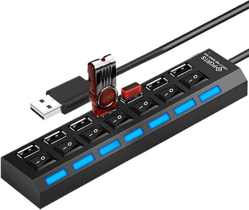 Signal Dock – منفذ USB Hub للتنظيم | وحدة تقسيم البيانات الرفيعة، ومنافذ التحكم بالأزرار، وتصميم موضع ثابت وميزات توسيع الاتصال لمناطق العمل المشتركة، Classroo in Saudi Arabia