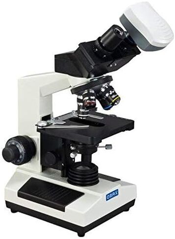 OMAX 40X-1000X Compound Binocular Microscope w Darkfield Condenser+9.0MP USB Digital Camera in Saudi Arabia
