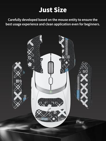 Mouse Grip Tape Full Coverage for Logicool G309,Self-Adhesive PreCut Sweat-Resistant Professional Mice Upgrade Kit - 2 Color in Saudi Arabia
