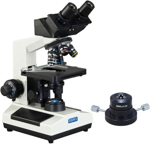 OMAX 40X-2000X Built-in 3MP Digital Camera Compound LED Microscope w Dry Darkfield Condenser in Saudi Arabia