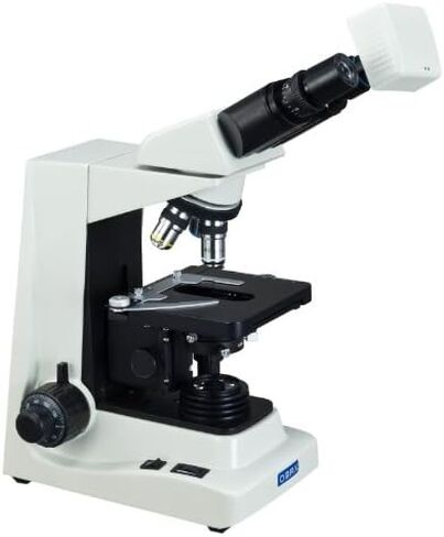 مجهر OMAX ذو التباين الطوري 1.3 ميجابكسل Siedentopf Plan Microscope 40X-1600X in Saudi Arabia