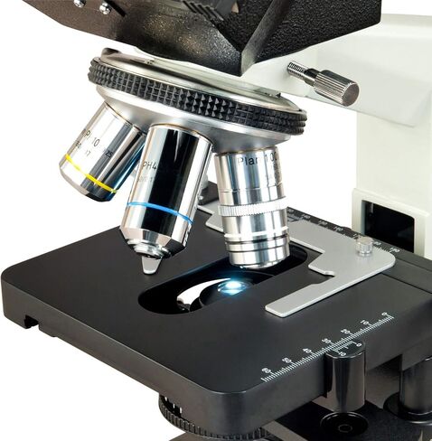 OMAX 2000X Phase Contrast Built-in 3MP Digital Camera Compound LED Microscope w 100X Oil Darkfield Objective in Saudi Arabia
