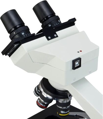 OMAX 40X-400X Binocular Compound Built-in 1.3MP Digital Microscope in Saudi Arabia