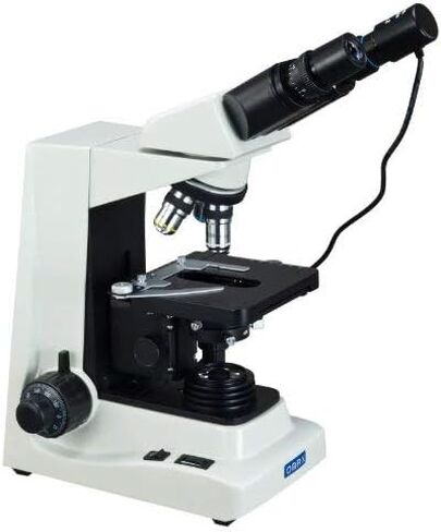 مجهر OMAX ذو التباين الرقمي المركب Siedentopf Plan Microscope 40X-1600X in Saudi Arabia