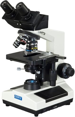 OMAX 40X-2000X Built-in 3MP Digital Camera Compound LED Microscope w Oil Darkfield Condenser in Saudi Arabia