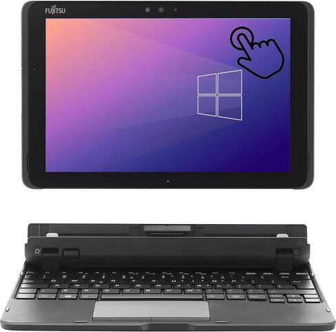 Fujitsu Stylistic Q508 Touchscreen Tablet PC, 10.1" FHD Notebook, Intel Atom X5-Z8550 Processer up to 2.4 GHz, 4GB RAM, 64GB SSD, IPS, Japanese Keyboard, Windows 11 Home (Renewed) in Kuwait