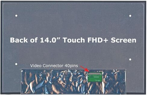 استبدال الشاشة لجهاز Lenovo FRU 5D11E23076 PN SD11E23077 Grade A+ Matte FHD+ IPS 40pin Touch 14.0 بوصة شاشة LCD LED مع شريط أدوات in Kuwait