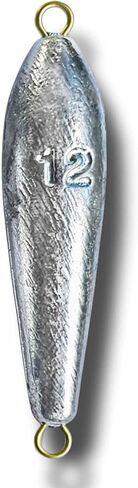 12oz Trolling Torpedos Sinkers, Select up to 10pk - Handcrafted by Down Riggers LLC in Saudi Arabia