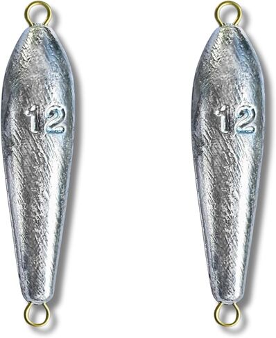 12oz Trolling Torpedos Sinkers, Select up to 10pk - Handcrafted by Down Riggers LLC in Saudi Arabia