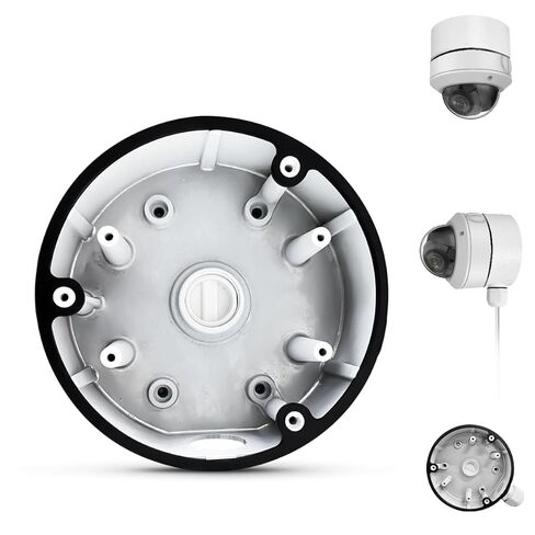WE-DS-1280ZJ-DM21 Universal Aluminum Junction Box Mount Bracket for HIK Dome & Turret CCTV Cameras, IP66 Weatherproof Cable Concealment Boxes（1 Pack） in Saudi Arabia