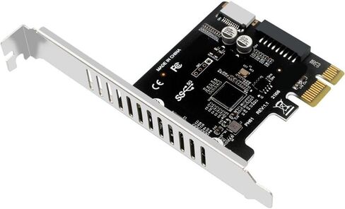 PCI-E إلى USB 3.0 Hub بطاقة تمديد الفاصل 19PIN متوافقة مع نماذج الكمبيوتر المكتبي استبدال ما بعد البيع in Kuwait