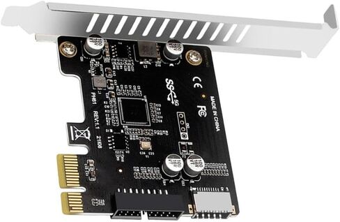 PCI-E إلى USB 3.0 Hub بطاقة تمديد الفاصل 19PIN متوافقة مع نماذج الكمبيوتر المكتبي استبدال ما بعد البيع in Kuwait