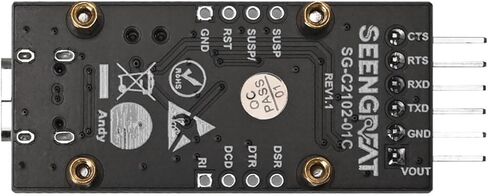 وحدة محول تسلسلي CP2102 USB إلى UART، محول USB من النوع C مع منطق 3.3 فولت/5 فولت، التوصيل والتشغيل لنظام التشغيل Windows/Mac/Linux، نقل بيانات ثابت in Kuwait