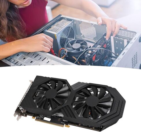 بطاقة رسومات VBESTLIFE RX590 سعة 8 جيجابايت، وحدة معالجة الرسومات GDDR5 256 بت، بطاقة فيديو للألعاب PCIE 3.0 X16 بسرعة 1440/8000 ميجاهرتز، دعم بطاقة رسومات الكمبيوتر المكتبي لـ DirectX 12 in Saudi Arabia