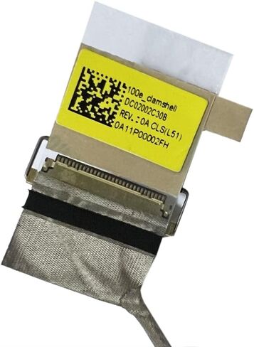 LCD LVDS LED EDP 30PIN شاشة عرض فيديو كابل سلك بديل لجهاز Lenovo Chromebook 100e 81ER CN:5C10R07027 1109-02878 1109-03107 1109-02876 DC02002C30B DC02003NE00 DC02C002C31B in Kuwait