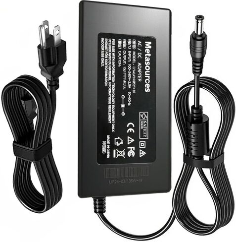 محول تيار متردد/تيار مستمر 19 فولت متوافق مع Minisforum MS-01 MS01 Mini Workstation Series Core i9-13900H 32 جيجابايت ذاكرة وصول عشوائي 1 تيرابايت SSD PC HDMI USB4 8K Display LAN M.2 19VDC 9.47A 180W شاحن سلك إمداد الطاقة in Kuwait