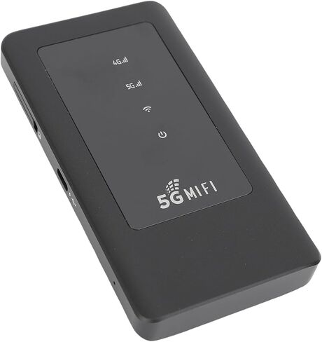 نقطة اتصال واي فاي 5G، جهاز توجيه محمول محمول، فتحة بطاقة SIM وبطارية 4300 مللي أمبير في الساعة، سرعة عالية 2.77 جيجابت في الثانية تدعم 16 جهازًا للسفر والاستخدام الخارجي in Kuwait