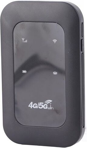 Dioche Pocket Router 5g 4G LTE Mobile WiFi Hotspot Portable Router - Supports 10 Devices Simultaneously - 2100mAh Battery, HighSpeed Internet for & - Lightweight & in Saudi Arabia