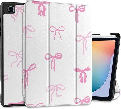 DONGKE Case for Samsung Galaxy Tab S6 Lite 10.4 Inch 2024/2022/2020, Trifold Stand + S Pen Holder + Auto Wake/Sleep + Soft TPU Protective Stand Back Cover, Florals in Saudi Arabia
