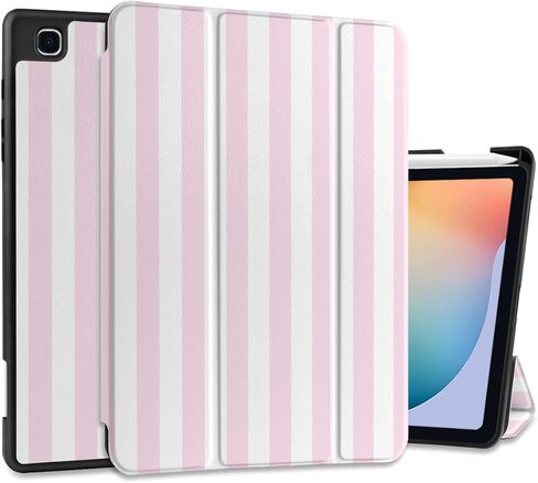DONGKE Case for Samsung Galaxy Tab S6 Lite 10.4 Inch 2024/2022/2020, Trifold Stand + S Pen Holder + Auto Wake/Sleep + Soft TPU Protective Stand Back Cover, Florals in Saudi Arabia