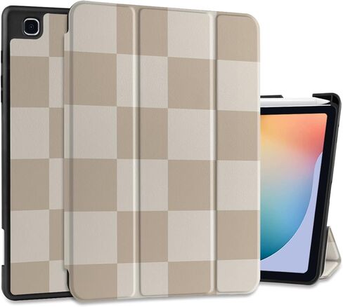 DONGKE Case for Samsung Galaxy Tab S6 Lite 10.4 Inch 2024/2022/2020, Trifold Stand + S Pen Holder + Auto Wake/Sleep + Soft TPU Protective Stand Back Cover, Florals in Saudi Arabia