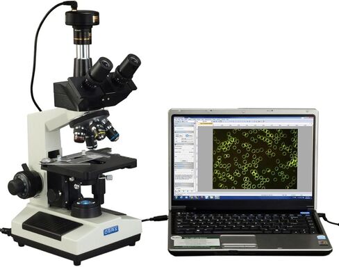 OMAX 40X-2000X Darkfield Compound Trinocular Biological LED Microscope with 3.0MP USB Camera in Saudi Arabia