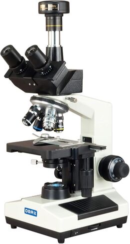 OMAX 40X-2000X Compound Advance Darkfield Trinocular LED Microscope with 10.0MP Digital Camera in Saudi Arabia