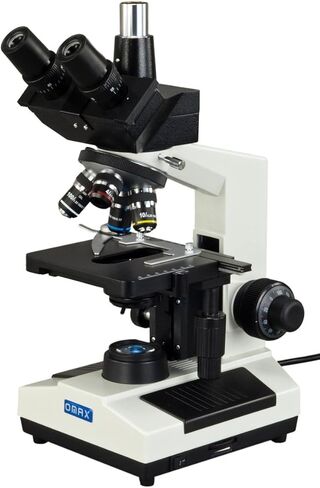 OMAX 40X-1000X Trinocular Biological Compound LED Microscope with Vinyl Carrying Case in Saudi Arabia