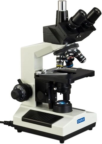 OMAX 40X-2000X Trinocular Biological Compound LED Microscope with Vinyl Carrying Case in Saudi Arabia