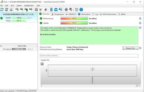 3.84TB SAS RI 12Gb/s 2.5in SSD 0N85XX KPM5XRUG3T84 Compatible with G14, G15, G16 Servers in Saudi Arabia