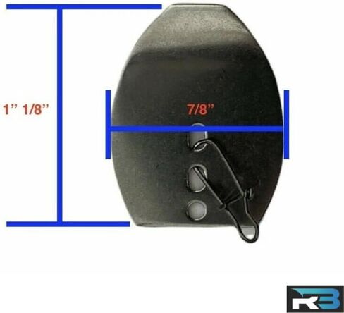10 Silver Crinkle Custom Fishing Swim Jig Blades wClips & Split Rings Included! in Saudi Arabia