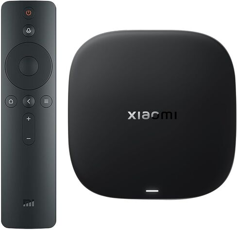 Xiaomi Android TV Box S 3rd Gen, 4K UHD Google TV Box Dolby Vision Atmos & DTS:X, 2GB + 32GB Storage WiFi 6 HDMI 2.1 360° Bluetooth Remote Voice Control for Television Internet Streaming Connection in Saudi Arabia