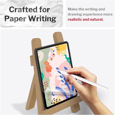 bersem 2 Pack Paperfeel (AlignGuard Pro) Screen Protector Compatible with iPad Pro 13 Inch M5 2025 / M4 2024, Crafted for Natural Writing, High Sensitivity, Less Reflection in Saudi Arabia