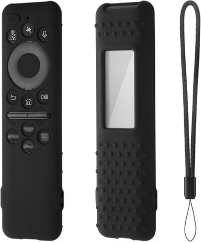 غطاء Hi Color TM2560E متوافق مع جهاز التحكم عن بعد Samsung BN59-01480a BN59-01455a Samsung Solar TV Remote Control TM2560E Sleeve (أرجواني) in Kuwait