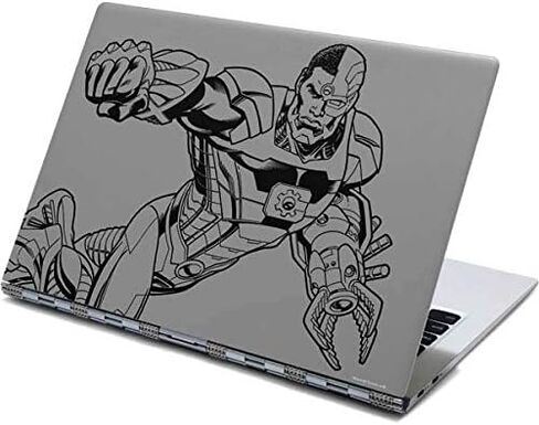 Skinit Decal Laptop Skin Compatible with Yoga 910 2-in-1 14in Touch-Screen - Officially Licensed Warner Bros Cyborg Comic Pop Design in Saudi Arabia