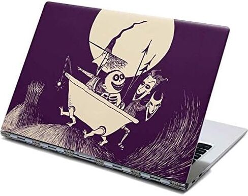 Skinit Decal Laptop Skin Compatible with Yoga 910 2-in-1 14in Touch-Screen - Officially Licensed Disney The Nightmare Before Christmas Design in Saudi Arabia