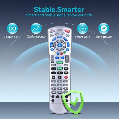 بديل لجهاز التحكم عن بعد Charter Spectrum 1060BC2 1060BC3، متوافق مع Spectrum P12404-C4، Charter Ocap–4 (C4000 & S4000) صندوق كابل HDTV DVR ذو 4 أجهزة in Kuwait