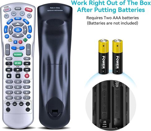 بديل لجهاز التحكم عن بعد Charter Spectrum 1060BC2 1060BC3، متوافق مع Spectrum P12404-C4، Charter Ocap–4 (C4000 & S4000) صندوق كابل HDTV DVR ذو 4 أجهزة in Kuwait